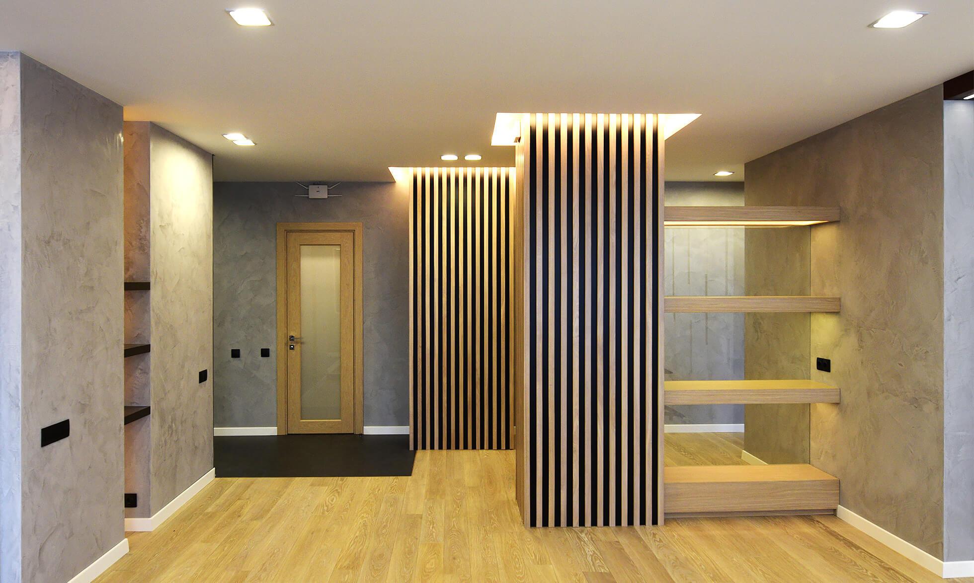 Precision Fitting of Stylish Interior Partition Systems